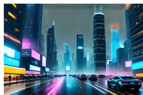 cybercity,cityscape,futuristic landscape,city at night,metropolis,guangzhou,colorful city,cityzen,city highway,dubai,cybertown,futuristic,cyberpunk,cities,lumpur,city lights,doha,urbanworld,city scape,fantasy city,Illustration,Paper based,Paper Based 03