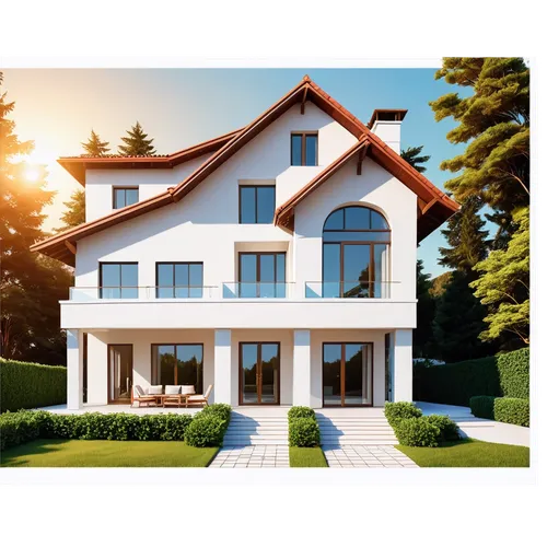 3d rendering,houses clipart,render,exterior decoration,sketchup,stucco frame,gold stucco frame,inmobiliaria,homebuilding,house painting,residential house,duplexes,renders,3d render,danish house,frame house,house drawing,3d rendered,immobilier,two story house,Unique,Design,Sticker