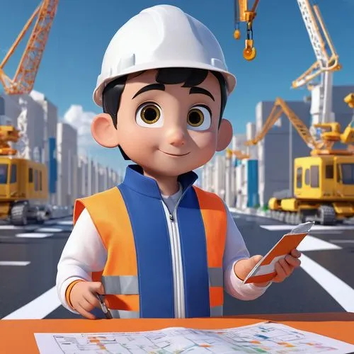 construction company,utilityman,constructorul,builder,construction industry,construction worker,Unique,3D,3D Character