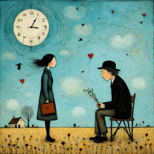 valentine clock,time pointing,timpul,timesharing,time pressure,timewise,Art,Artistic Painting,Artistic Painting 49