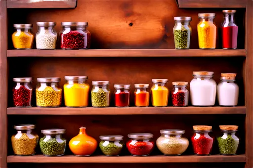 apothecary,colored spices,apothecaries,potions,spices,perfume bottles,cosmetics jars,indian spices,soap shop,glass bottles,perfumery,spice market,bellocq,jars,condiments,cupboard,tinctures,product display,vinaigrettes,pantry,Illustration,Realistic Fantasy,Realistic Fantasy 10