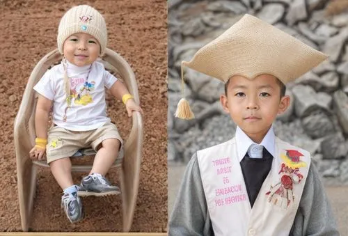 asian conical hat,photos of children,boy's hats,children's photo shoot,to grow up,asian costume,pictures of the children,photo shoot children,graduation hats,photographing children,rice straw broom,co