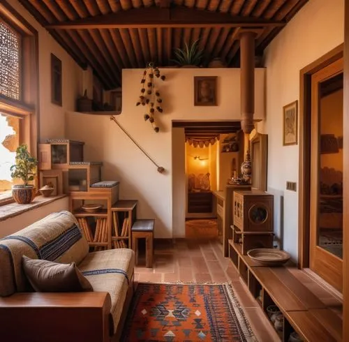 home interior,casa fuster hotel,shared apartment,interior decor,loft,an apartment,hallway space,boutique hotel,chilehaus,wooden beams,hotel de cluny,sitting room,wooden floor,interiors,traditional house,house hevelius,wooden windows,marrakech,wooden stairs,japanese-style room,Photography,General,Realistic