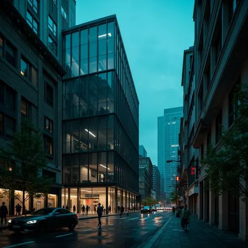 maisonneuve,friedrichstrasse,3d rendering,streetscape,waterstreet,nihonbashi,renderings,marunouchi,city corner,city scape,gansevoort,callowhill,urban landscape,new york streets,nscad,business district,tribeca,aldersgate,horinouchi,hafencity