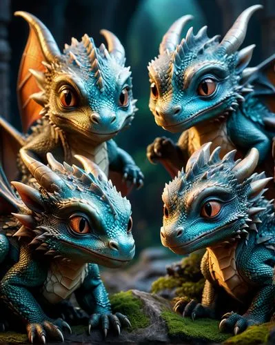 baby dragons,dragons,skylander giants,painted dragon,forest dragon,dragon design,green dragon,hatchlings,dragon li,dragon,chinese dragon,wyrm,gryphon,3d fantasy,fantasy art,dragon of earth,chinese wat