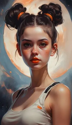 world digital painting,etty,digital painting,overpainting,amidala,fantasy portrait,lunar,mystical portrait of a girl,inanna,krita,digital art,diwata,clementine,selene,lunar eclipse,lunae,sci fiction illustration,fantasy art,aradia,moondragon,Conceptual Art,Fantasy,Fantasy 01