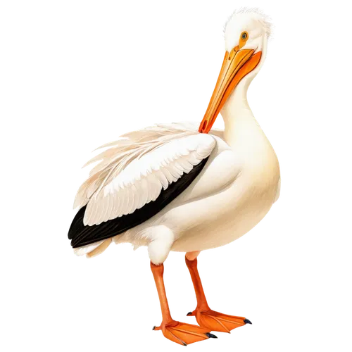 white pelican,eastern white pelican,great white pelican,dalmatian pelican,pelican,shelduck,great white pelicans,australian shelduck,gooseander,bird png,cayuga duck,galliformes,greater flamingo,fujian white crane,greylag goose,white stork,platycercus,stork,brown pelican,orange beak,Art,Artistic Painting,Artistic Painting 40