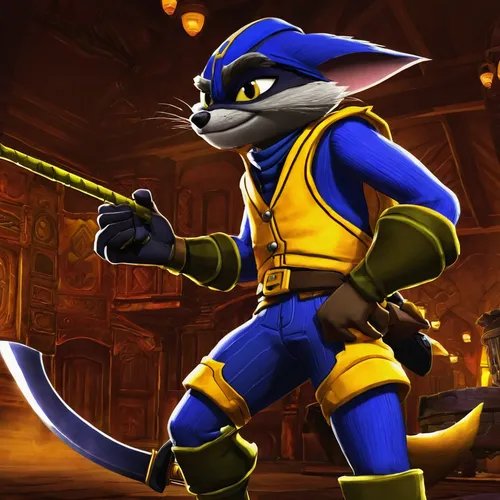 cat warrior,rex cat,tangelo,rocket raccoon,kobold,rataplan,kadala,abra,patrols,quarterstaff,ninja,assassin,banjo bolt,ninjago,katz,color rat,kitfo,swordsman,felidae,karnak,Art,Classical Oil Painting,Classical Oil Painting 31