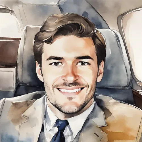 fernando alonso,airplane passenger,caricature,caricaturist,linkedin icon,felipe bueno,custom portrait,corporate jet,man portraits,business jet,digital painting,world digital painting,ayrton senna,pass