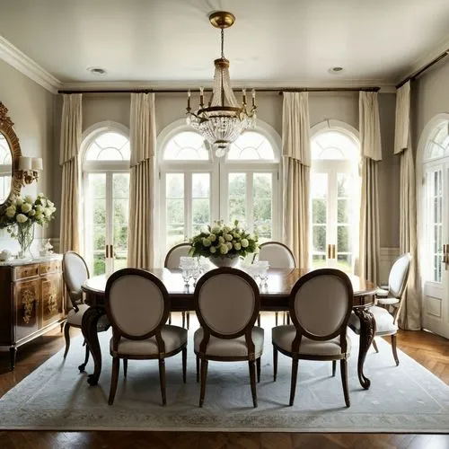 dining room table,dining room,breakfast room,dining table,victorian table and chairs,tablescape,cochere,danish room,antique table,breakfast table,valances,antique furniture,interior decor,bay window,french windows,hovnanian,banquette,highgrove,housedress,long table