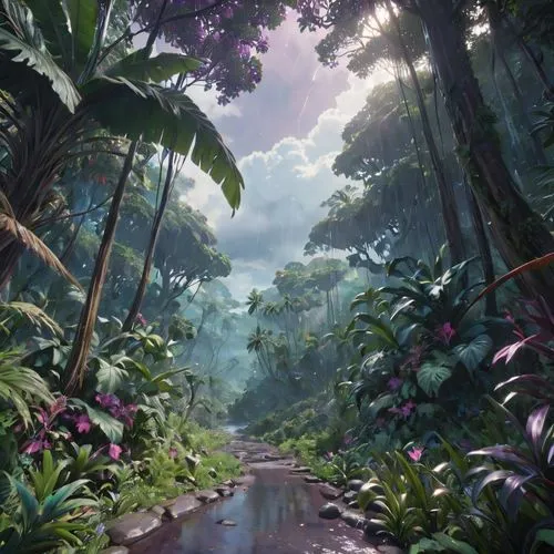 tropical forest,rainforests,rainforest,tropical jungle,neotropical,rain forest,jungle,tropical bloom,verdant,tropics,tropical island,banaba,vanuatu,full hd wallpaper,jungles,ayahuasca,costa rica,environment,neotropics,jungly,Anime,Anime,General