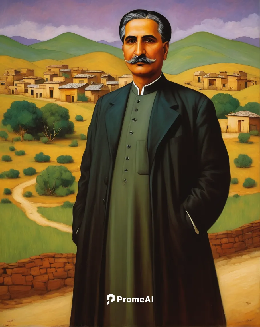 Write a short story depicting Allama Iqbal's childhood in a rural village.,khan el kalili,persian poet,koulourakia,abdel rahman,kurdistan,azerbaijan,khokhloma painting,kalo chorio,el salvador dali,bay