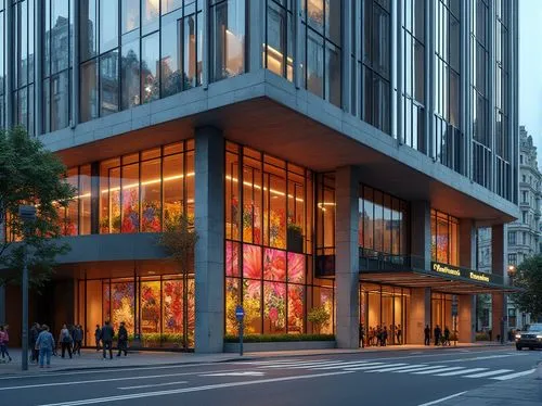 juilliard,julliard,takashimaya,glass facade,omotesando,mitsukoshi,nyu,bloomingdales,hongdan center,aoyama,benaroya,glass building,nbbj,schomburg,apple store,kimmelman,andaz,katsuyama,multistoreyed,glass facades,Photography,General,Realistic