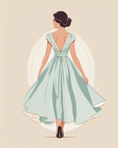 vintage dress,fashion vector,art deco woman,ball gown,a girl in a dress,vintage girl,vintage woman,vintage illustration,retro 1950's clip art,evening dress,fifties,girl in a long dress,vintage women,vintage drawing,50's style,vintage style,vintage paper doll,hoopskirt,dressmaker,sewing silhouettes,Unique,Design,Logo Design