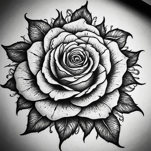 Edgy and rebellious rose tattoos for men with flames or barbed wire,rose flower drawing,rose flower illustration,mandala flower illustration,rose drawing,mandala flower drawing,mandala flower,porcelai