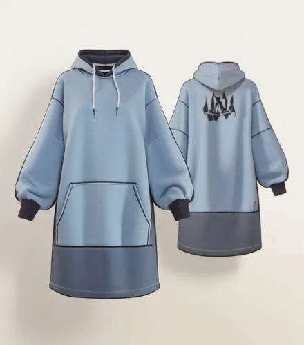 put the same color for the whole hoodie ,a blue hoodie that is designed to look like a sweatshirt,hoodies,hoodie,sweatsuits,tracksuits,windbreaker,sweatshirt,Photography,General,Natural