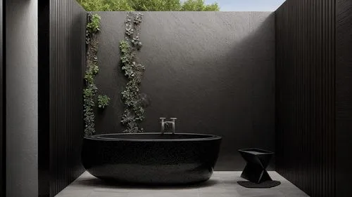 modern minimalist bathroom,washbasin,luxury bathroom,wash basin,bathroom,garden design sydney,landscape design sydney,corten steel,bathtub,shower bar,washroom,shower base,basin,ceramic tile,landscape designers sydney,bathtub accessory,clay tile,tiled wall,bathroom accessory,tub