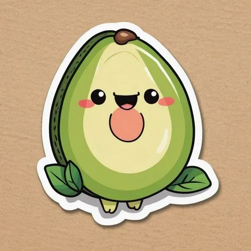 pinya,mandora,chayote,avo,palta,avacado,avocado,koropeckyj,peary,masuku,pepino,pear,sukuma,banani,poblano,pipino,makar,peapod,avows,bichara,Unique,Design,Sticker