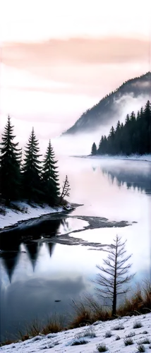 winter lake,winter landscape,alpine lake,evening lake,frozen lake,mountainlake,loch,thirlmere,laurentides,loch drunkie,winter background,landscape background,mountain lake,tarn,high mountain lake,forest lake,tranquility,lake,stillness,glacial lake,Illustration,Retro,Retro 09