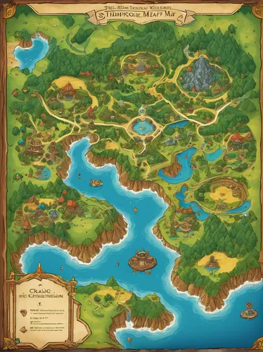 hobbiton,northrend,island of fyn,old world map,treasure map,water courses,rainbow world map,monkey island,druid grove,map world,cartography,island of juist,world 2nd clear lake,lavezzi isles,archipelago,an island far away landscape,world map,the continent,vinpearl land,playmat,Illustration,American Style,American Style 12