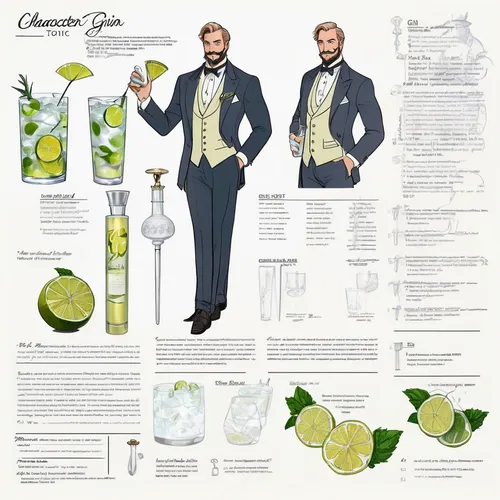 Write a step-by-step guide on making the perfect gin and tonic at a luxurious rooftop bar.,gin and tonic,garnishes,absinthe,gin,french 75,champagne cocktail,creating perfume,distilled beverage,jasmine