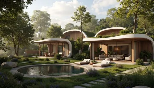 3d rendering,treehouses,pool house,render,landscape design sydney,holiday villa,bungalows,landscaped,luxury property,beautiful home,landscape designers sydney,luxury home,summer house,forest house,floating huts,renders,garden design sydney,ecovillages,earthship,dreamhouse