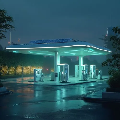 electric gas station,petrol pump,gas station,e-gas station,filling station,gas pump,forecourt,gas pumps,ecomstation,unleaded,unipetrol,citgo,esso,petroplus,valero,petroliferos,ecopetrol,petrolium,conoco,petrol,Photography,General,Realistic