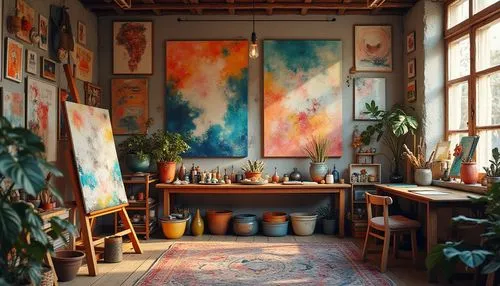 bohemian art,breakfast room,watercolor cafe,boho art style,boho art,dining room,breakfast table,atelier,interior design,kitchen table,loft,interiors,interior decor,the kitchen,flower painting,italian painter,marble painting,great room,lachapelle,home interior,Photography,General,Realistic