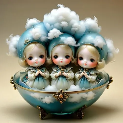 porcelain dolls,kewpie dolls,dolls pram,dolls,joint dolls,butterfly dolls,snowglobes,cherubs,designer dolls,tureen,doll figures,tea party collection,snow globes,rag dolls,russian dolls,vintage fairies,tumbling doll,vintage doll,teacup arrangement,artist doll,Illustration,Realistic Fantasy,Realistic Fantasy 16