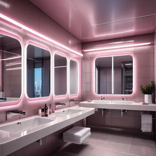 luxury bathroom,bathroom,beauty room,bath room,banyo,modern minimalist bathroom,bathrooms,washroom,washrooms,ensuite,3d rendering,restroom,pink vector,modern decor,interior design,lavatory,toilette,vanities,bathtub,bagno,Photography,General,Realistic