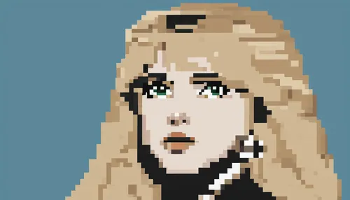 callisto,pixel art,afghan hound,pixel,tsumugi kotobuki k-on,stevie nicks,jessamine,heavy object,pixel cells,laurel,hedwig,8bit,blonde woman,elven,yang,charlotte,ursa,artemisia,vampire lady,feist,Unique,Pixel,Pixel 01