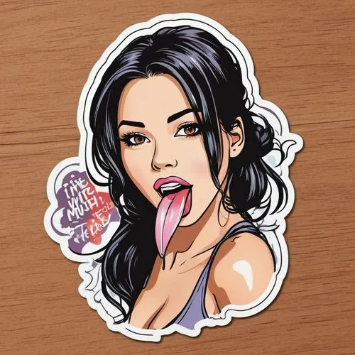 sportsticker,sticker,stickers,seidensticker,tongue,stiker,Unique,Design,Sticker