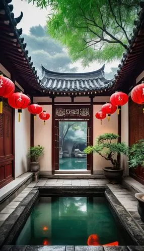 asian architecture,qingcheng,suzhou,oriental,teahouse,oriental painting,koi pond,roof landscape,japanese-style room,qibao,zen garden,qingming,japanese garden,japanese garden ornament,wudang,shaoming,dojo,hyang garden,longshan,fengshui,Art,Artistic Painting,Artistic Painting 42