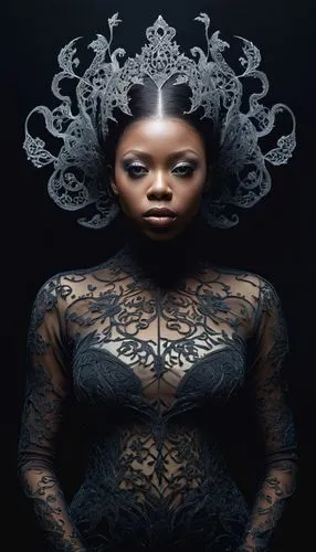 black woman,artificial hair integrations,filigree,voodoo woman,queen crown,african american woman,black skin,queen of the night,african woman,nigeria woman,black jane doe,emancipation,black women,ebony,the enchantress,beautiful african american women,queen s,medusa,maria bayo,crowned goura,Photography,Artistic Photography,Artistic Photography 11