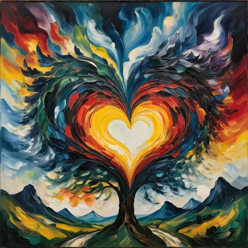 colorful heart,tree heart,painted hearts,heart flourish,heart chakra,heartstream,heart background,winged heart,colorful tree of life,fire heart,handing love,traffic light with heart,valentierra,heart and flourishes,the heart of,freedom from the heart,beltane,heart with crown,heart,human heart,Art,Artistic Painting,Artistic Painting 37