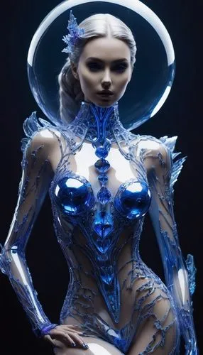 blue enchantress,mediatrix,cortana,cyberangels,hel,ice queen,Conceptual Art,Fantasy,Fantasy 02