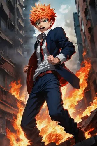 my hero academia,fire background,explosion,explosions,explosion destroy,hinata,fire devil,burning,fire master,burning earth,burn down,human torch,anime cartoon,hero,riot,big hero,spark fire,flame spirit,axel jump,chollo hunter x,Illustration,Realistic Fantasy,Realistic Fantasy 30