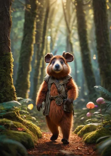 rocket raccoon,anthropomorphized animals,guardians of the galaxy,animal film,woodland animals,forest animal,cartoon forest,madagascar,cute cartoon character,leonardo,raccoon,robin hood,baby groot,north american raccoon,wicket,raccoon dog,forest man,children's background,aaa,hobbit,Photography,General,Commercial