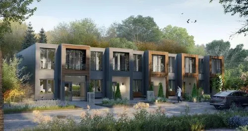 cohousing,ecovillages,arkitekter,new housing development,ecovillage,townhomes,Conceptual Art,Fantasy,Fantasy 02