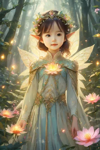 little girl fairy,child fairy,faerie,garden fairy,faery,flower fairy,fairy,rosa ' the fairy,rosa 'the fairy,fairy queen,fairies,fairies aloft,fairy dust,fae,aurora butterfly,fairy galaxy,fairy world,evil fairy,little angel,mystical portrait of a girl,Digital Art,Anime