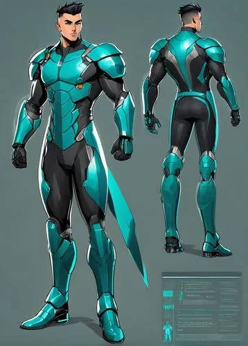 3d man,quartararo,cyberian,cyberathlete,steel man,aqualad,Unique,Design,Character Design