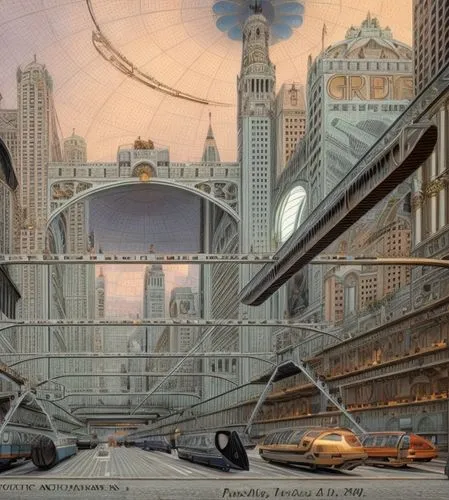 metropolis,futuristic landscape,transport hub,post-apocalyptic landscape,grand central station,industrial landscape,sci fiction illustration,futuristic architecture,city scape,dystopian,urban landscape,intersection,cityscape,under the moscow city,cities,subway station,infrastructure,city pigeons,urbanization,transport and traffic,Common,Common,Film