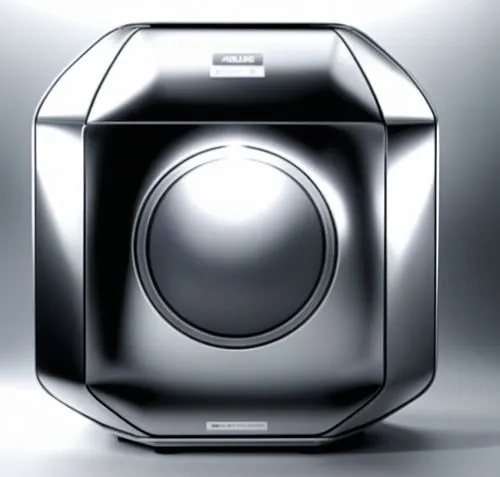 能量蛋
,a 3d silver speaker sitting on top of a table,bass speaker,computer icon,subwoofer,the drum of the washing machine,gray icon vectors,ball cube,Photography,General,Realistic