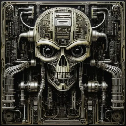 endoskeleton,biomechanical,radiological,cybernetic,mechanoid,mechanize,cybernetically,giger,robot icon,cybernetics,robotic,technomart,cyberdyne,circuit board,technomic,carburetor,machine,mechanized,cyberman,numbskull,Conceptual Art,Sci-Fi,Sci-Fi 02