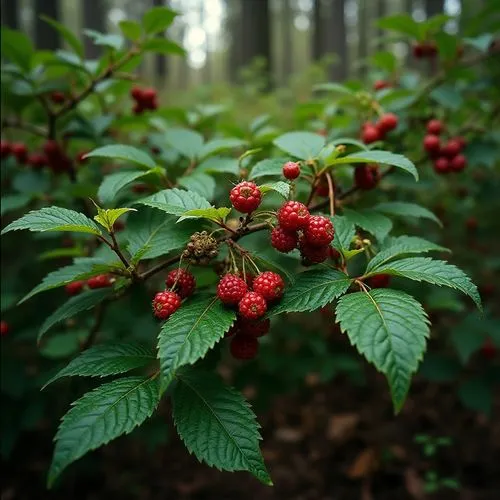 wild berries,lingonberries,red berries,forest fruit,fresh berries,raspberry bush