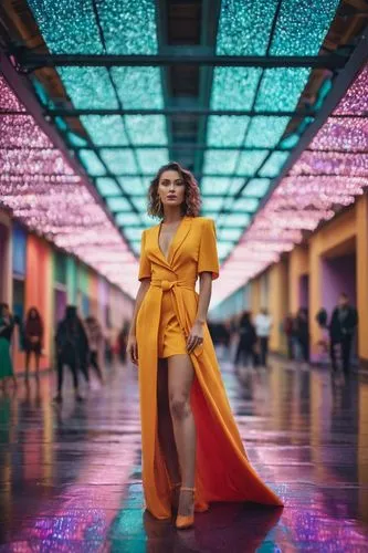 ces,girl in a long dress,woman walking,vibrant color,colorful,colorful background,yefimova,colorful light,berlin,vibrant,giulia,spiridonova,astana,nastia,citrina,ivanova,colored lights,bangkok,fashionista,vegas,Photography,General,Commercial