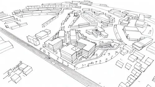 street plan,townscape,urban design,town planning,kirrarchitecture,isometric,escher village,architect plan,urban development,map outline,archidaily,school design,street map,new housing development,residential area,human settlement,multistoreyed,orthographic,housing estate,city map,Design Sketch,Design Sketch,Fine Line Art