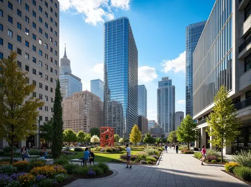 streeterville,transbay,metrotech,tishman,citycenter,inlet place,cityline,citicorp,costanera center,songdo,berczy,hudson yards,aldersgate,liveability,urban park,financial district,highmark,sathon,rencen,yorkville