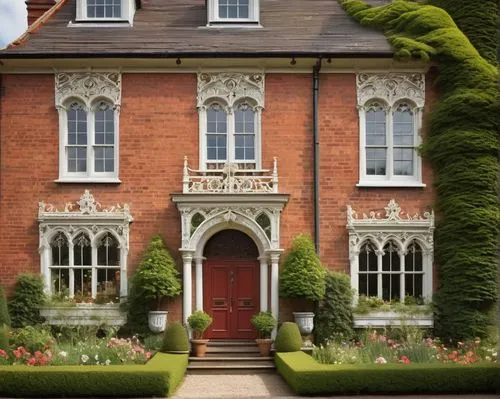 victorian house,dandelion hall,maplecroft,house with caryatids,garden elevation,vicarage,rectories,dillington house,windlesham,old victorian,ingestre,wilmslow,manor,henry g marquand house,woldingham,victorian,estate agent,beningbrough,doll's house,sancroft,Illustration,Black and White,Black and White 20