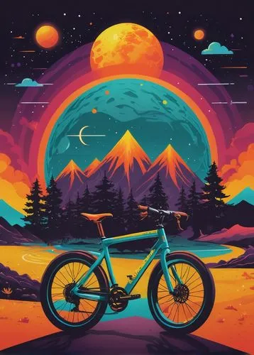 mountainbike,bicycle,bici,cycling,mountain bike,mtb,Illustration,Realistic Fantasy,Realistic Fantasy 03